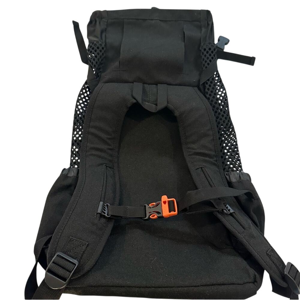 K9 Sport Sack Black Dog Backpack Carrier Size Large EUC - Picture 3 of 6